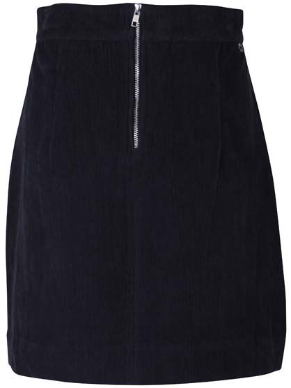 Danelondon Cord Skirt Dk Navy