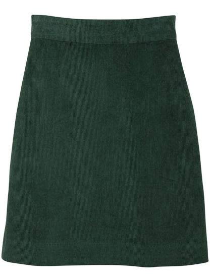 Danelondon Cord Skirt Rover Khaki