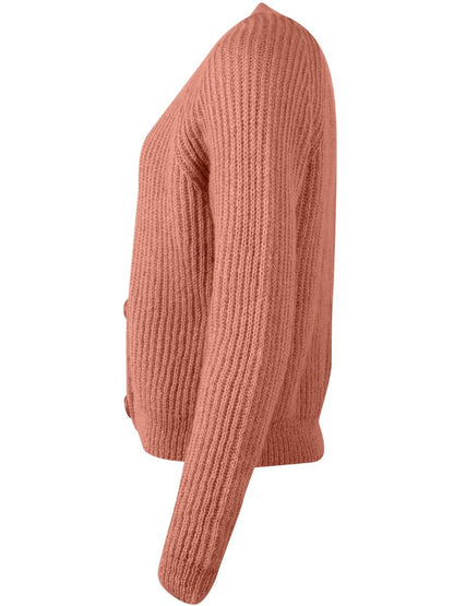 Danadorable Wool Cardigan Rose Beige