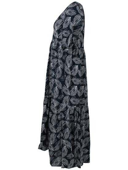 Danejuli Dress Dusty navy/chalk PALMA