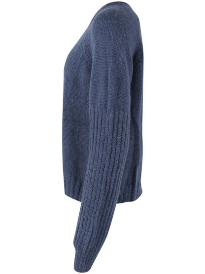 Danarnaq Wool Cardigan Marine