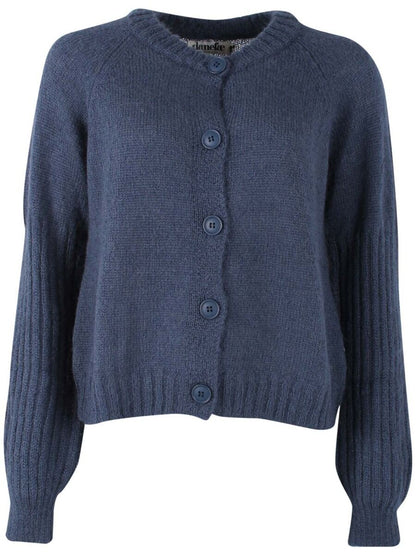 Danarnaq Wool Cardigan Marine