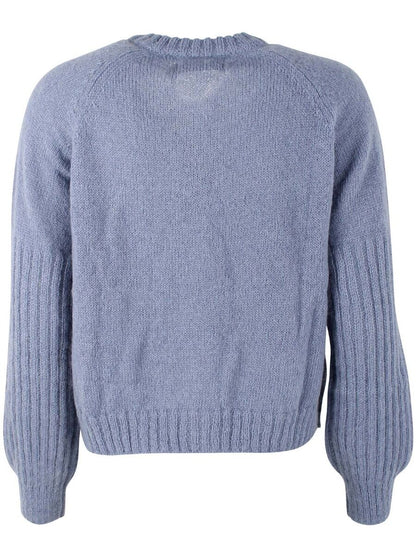 Danarnaq Wool Cardigan Porcelaine