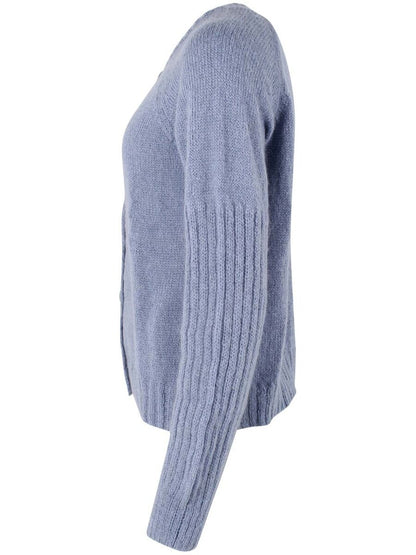 Danarnaq Wool Cardigan Porcelaine