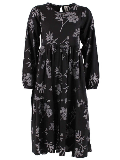 Danoktober Dress Black/Chalk HEMLOCK