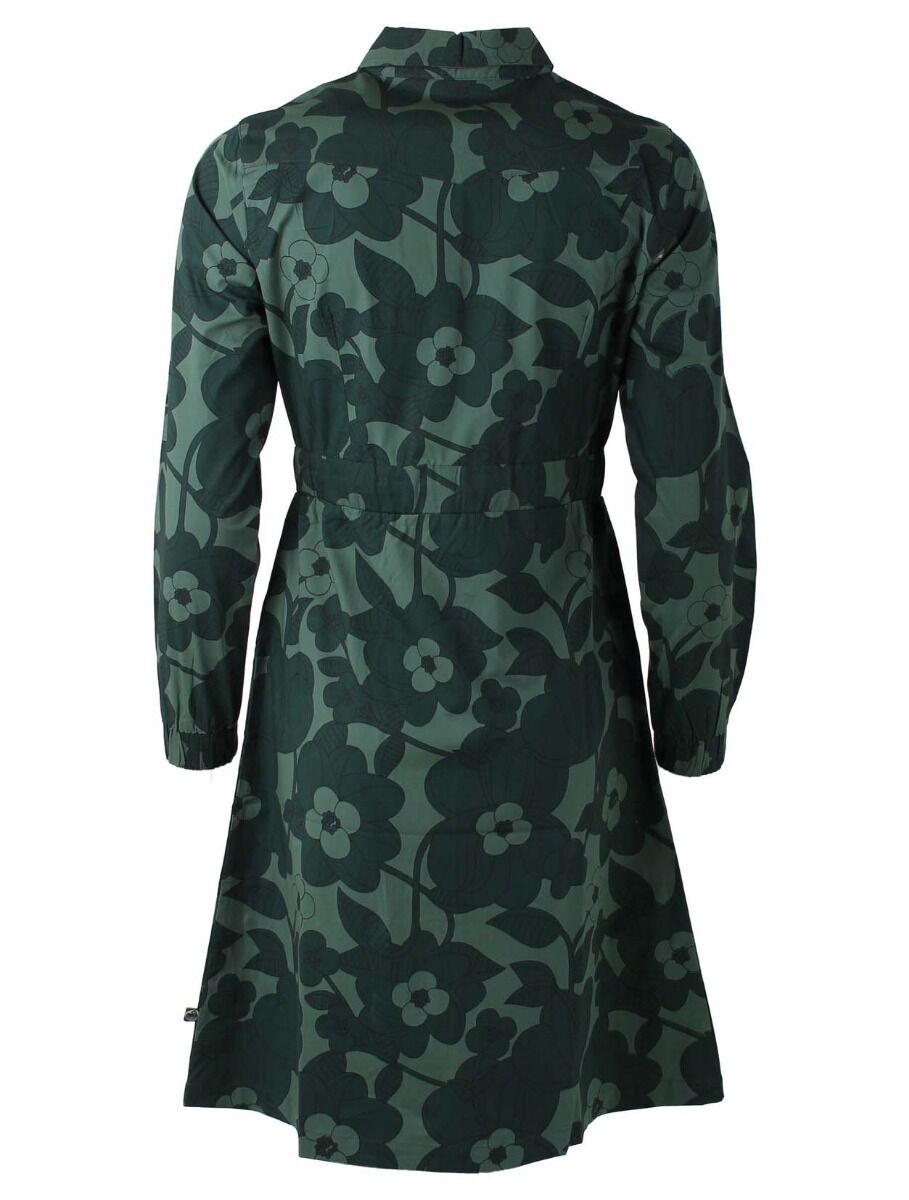 Daneditte Poplin Dress Army BLOOM BOOM