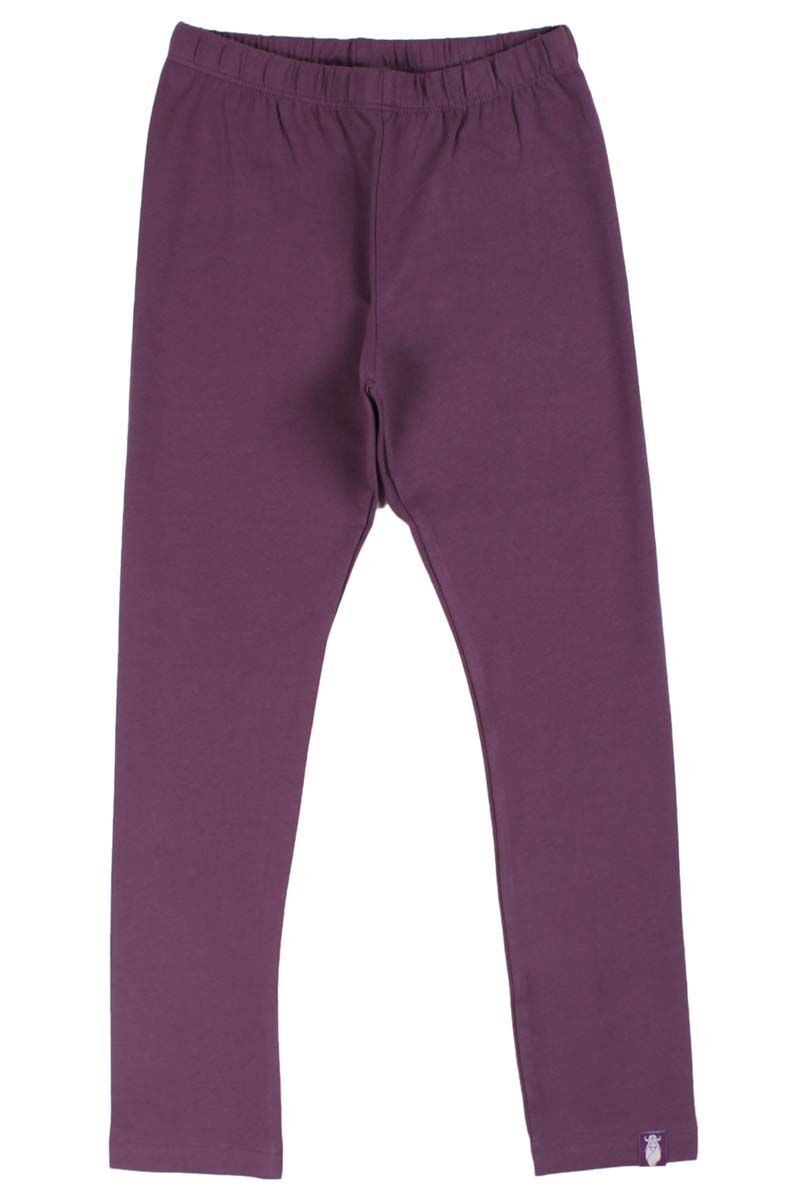 Leggings til børn i lilla 
