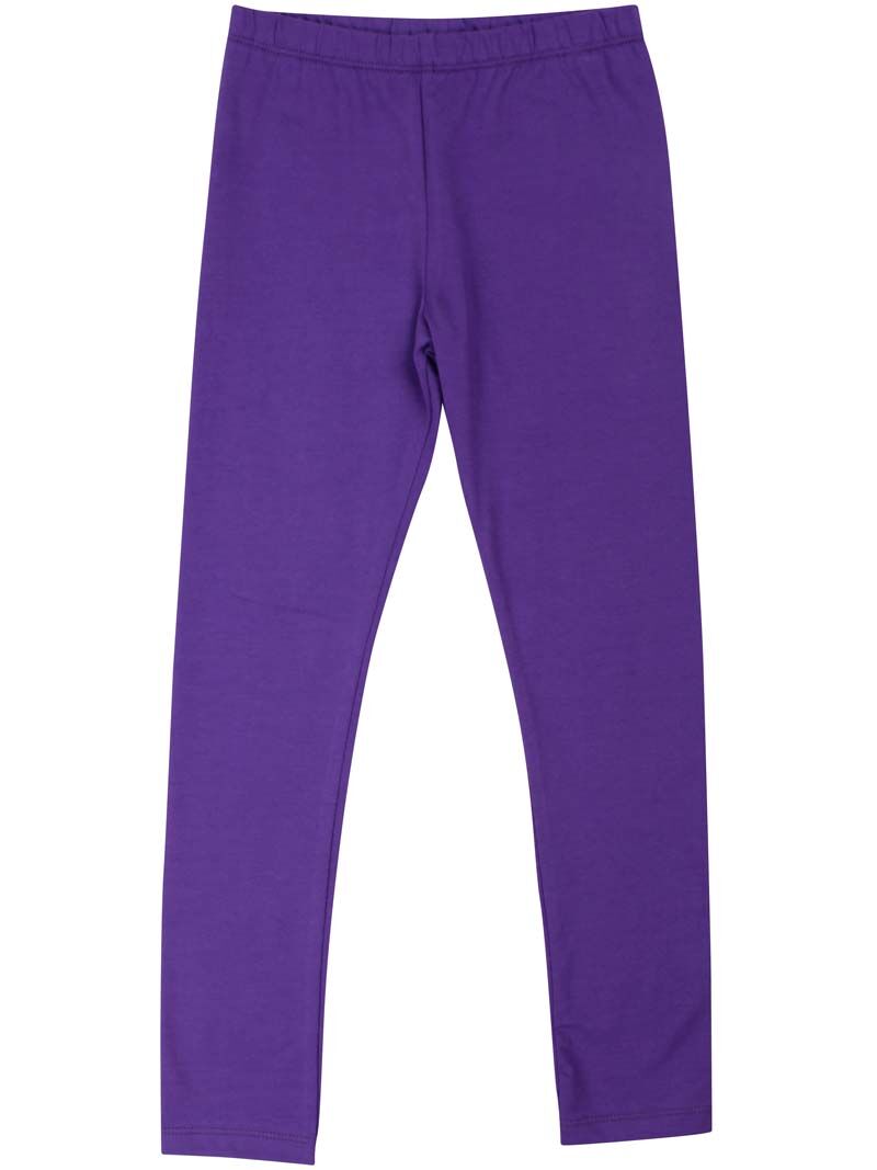 Leggings til børn i lilla 