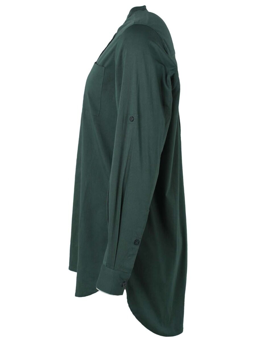 ESS - Joy Poplin Shirt Black green
