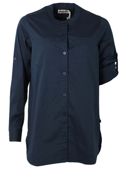 ESS - Joy Poplin Shirt Navy