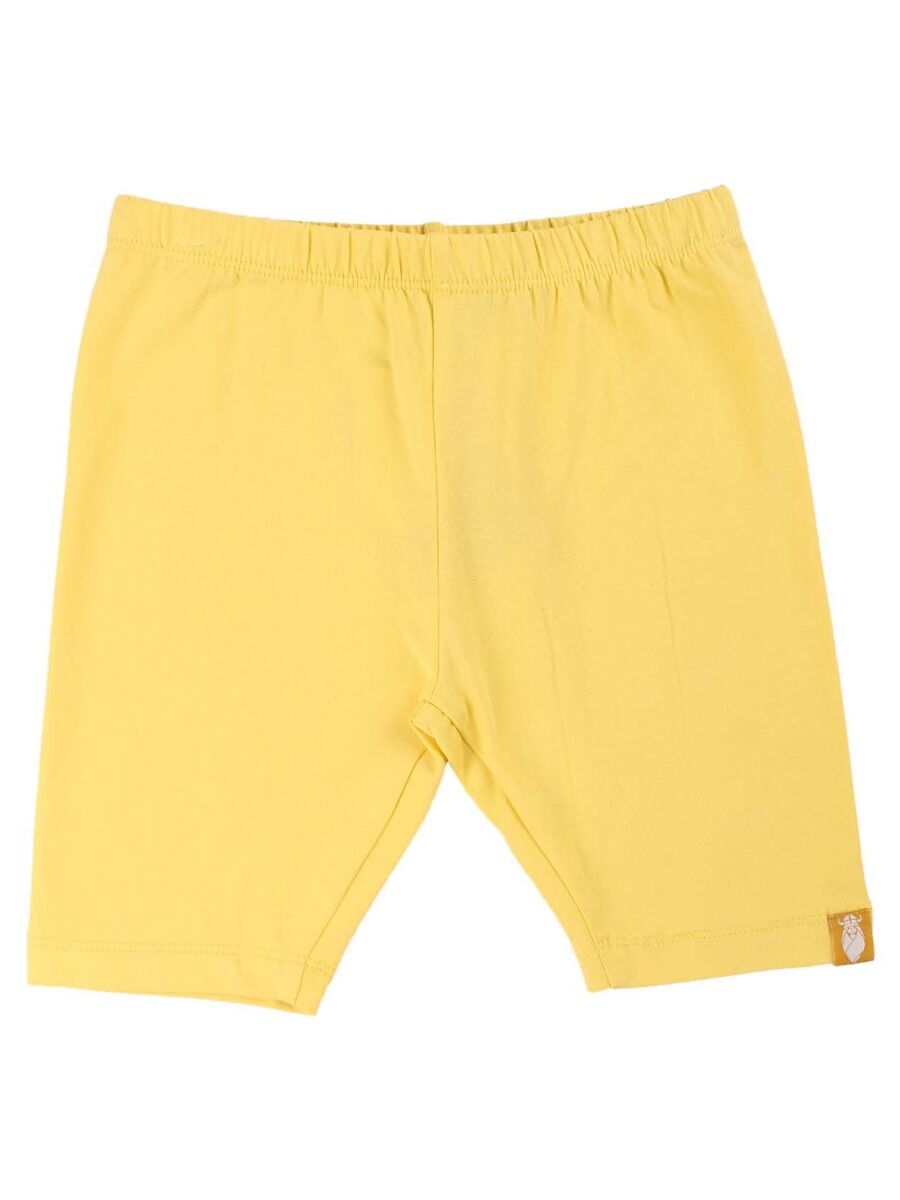 Biker shorts til børn i gul 