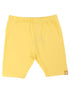 Biker shorts til børn i gul 
