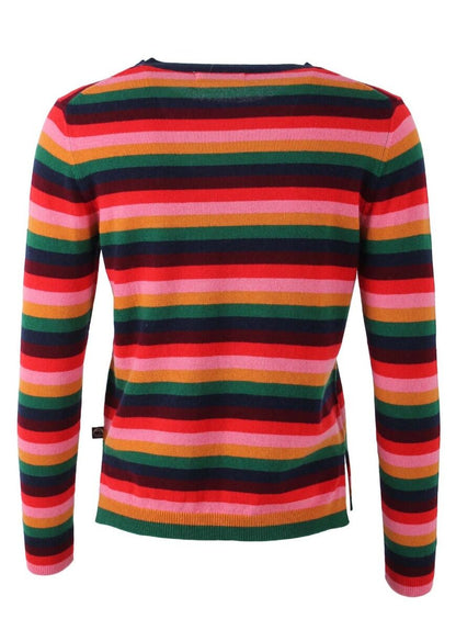 ESS - Cashmere Kiss Sweater Fuzzy Rainbow