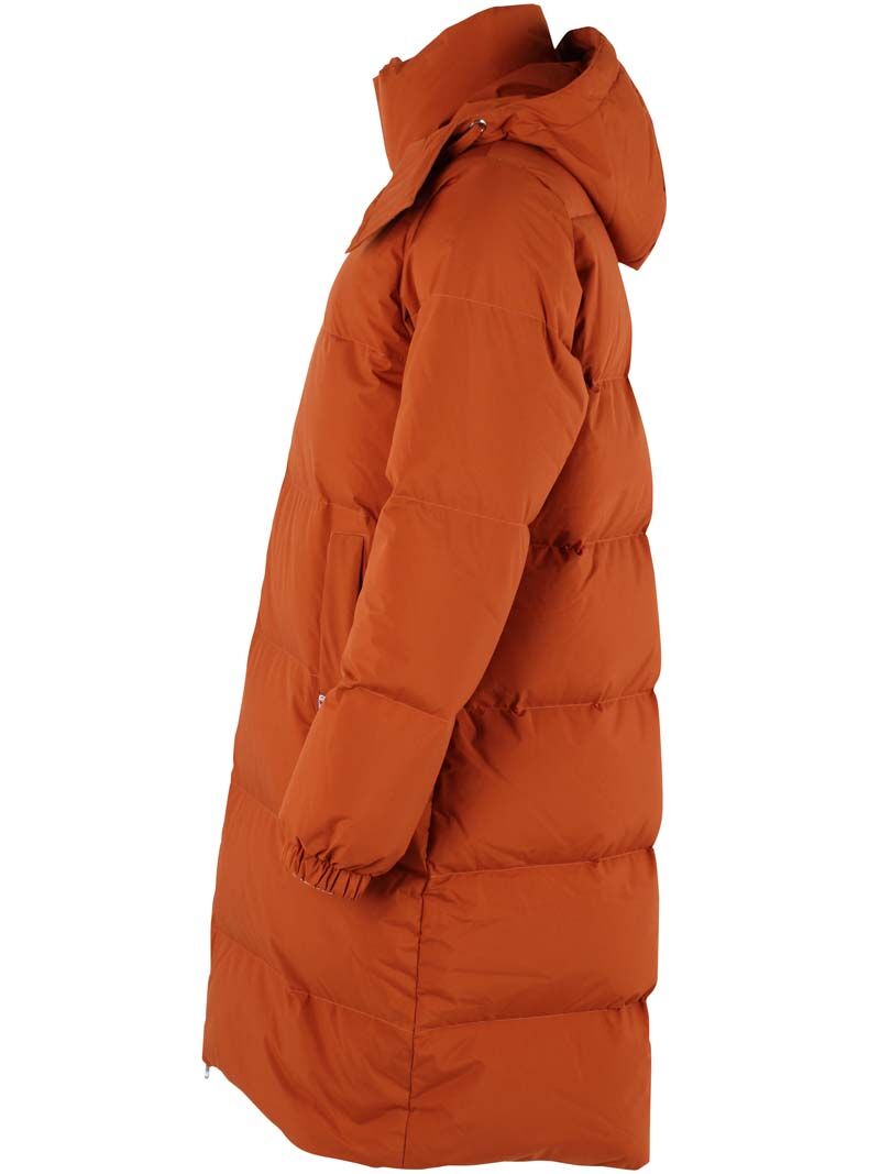 Daneget Down Winter Coat Rust