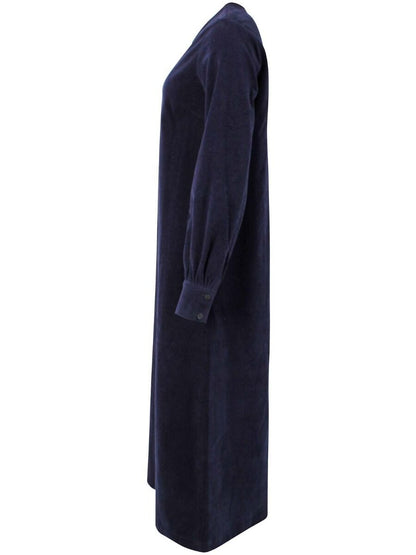 Danelegance Cord Stretch Dress Marine