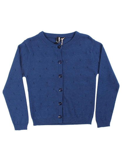 Cardigan til børn i navy 