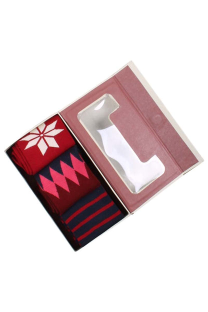 Danewalk with me Socks - Box Red - Hygge &amp; Love