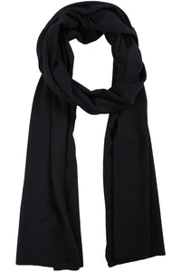 Danebundle-up Merino Scarf Black