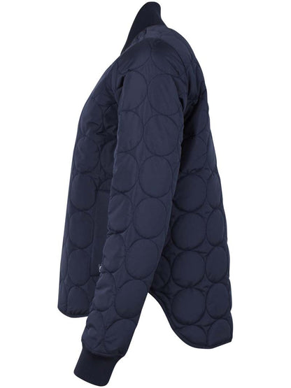 Termo jakke til dame i navy