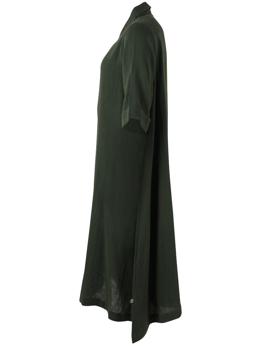 Danane Cloth Dress Dk Army