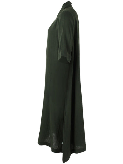 Danane Cloth Dress Dk Army
