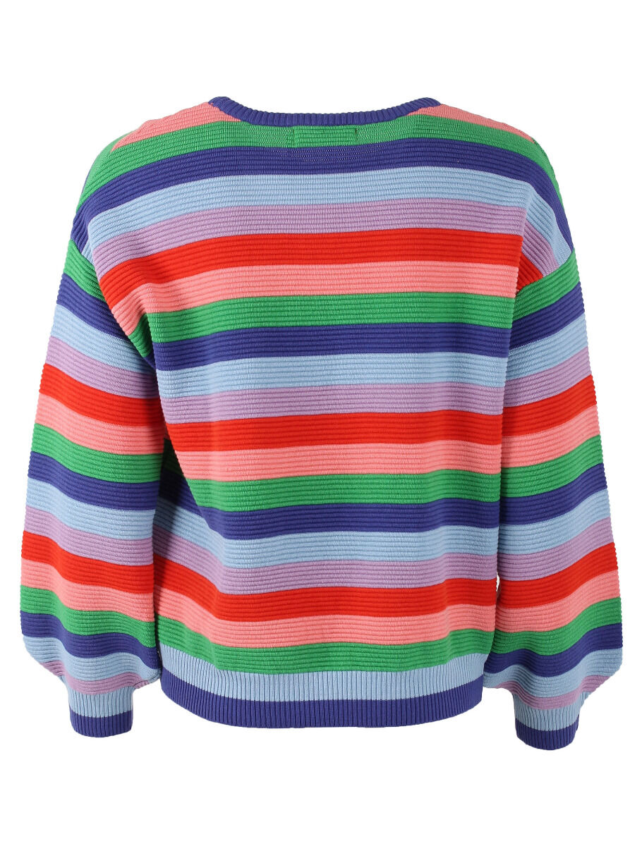 Danegold 3D Crotchet Knit Sweater Multicolor 1
