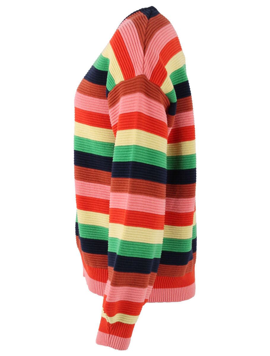 Danegold 3D Crotchet Knit Sweater Multicolor 2