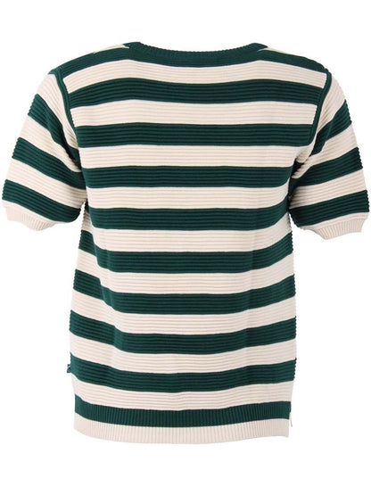 Danesilver 3D Crotchet Knit Tee Dark Duck/Chalk