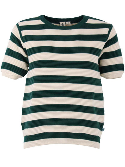 Danesilver 3D Crotchet Knit Tee Dark Duck/Chalk