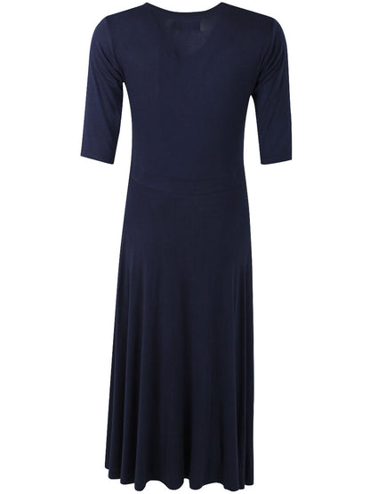 Danandersen Viscose Dress Navy