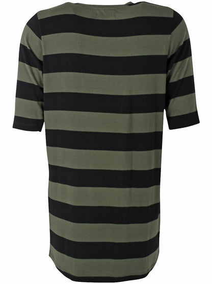 Danefield Viscose Tunika Black/Dk Army
