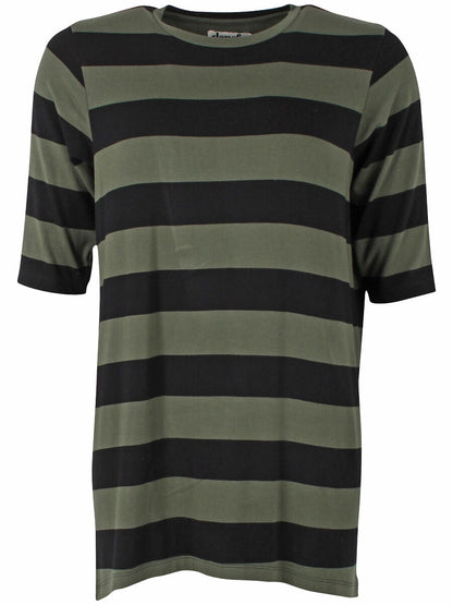 Danefield Viscose Tunika Black/Dk Army