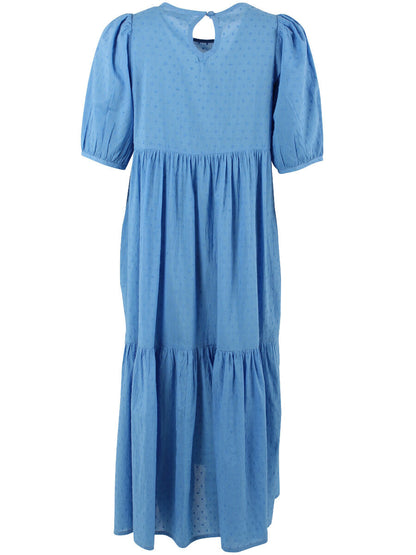 Danejuli Cotton Dot Dress Ice Blue