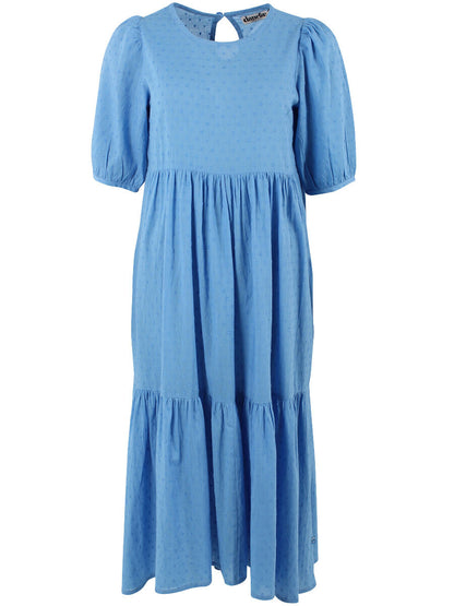 Danejuli Cotton Dot Dress Ice Blue
