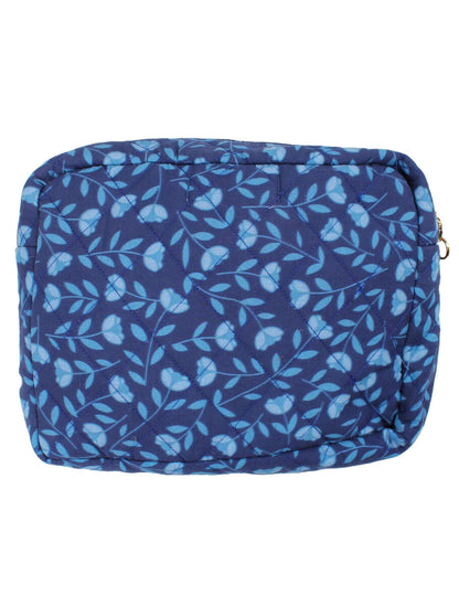 Danetine Pouch Cold Blue BIG FLEURIE