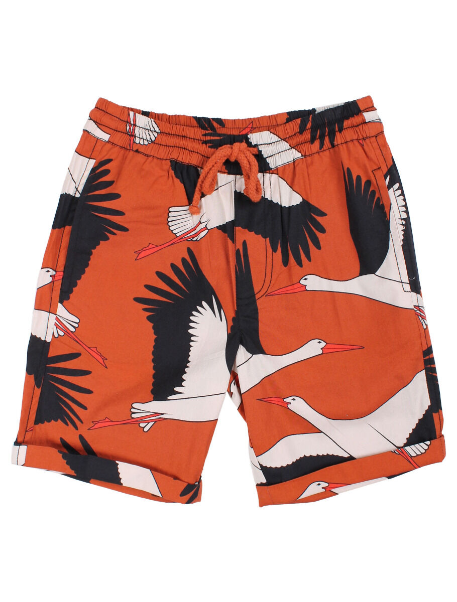 Shorts til børn med stork  
