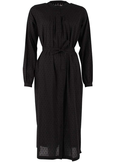 Danecake Cotton Dot Dress Black