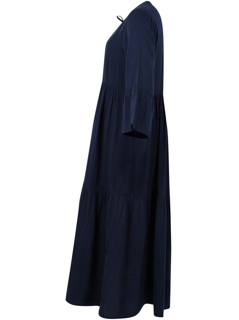 Danekamelia Cloth Dress Dark Navy