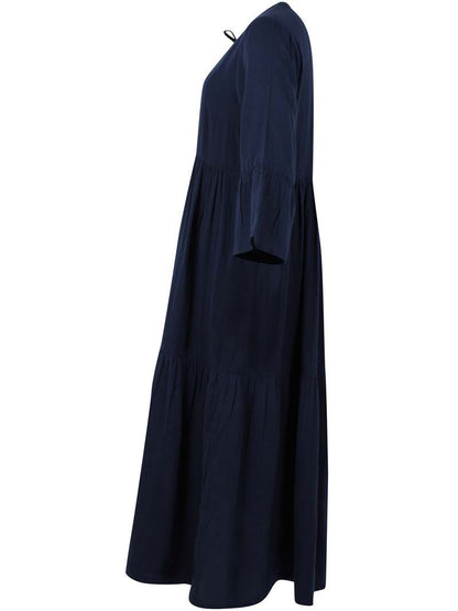 Danekamelia Cloth Dress Dark Navy