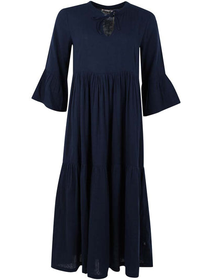 Danekamelia Cloth Dress Dark Navy