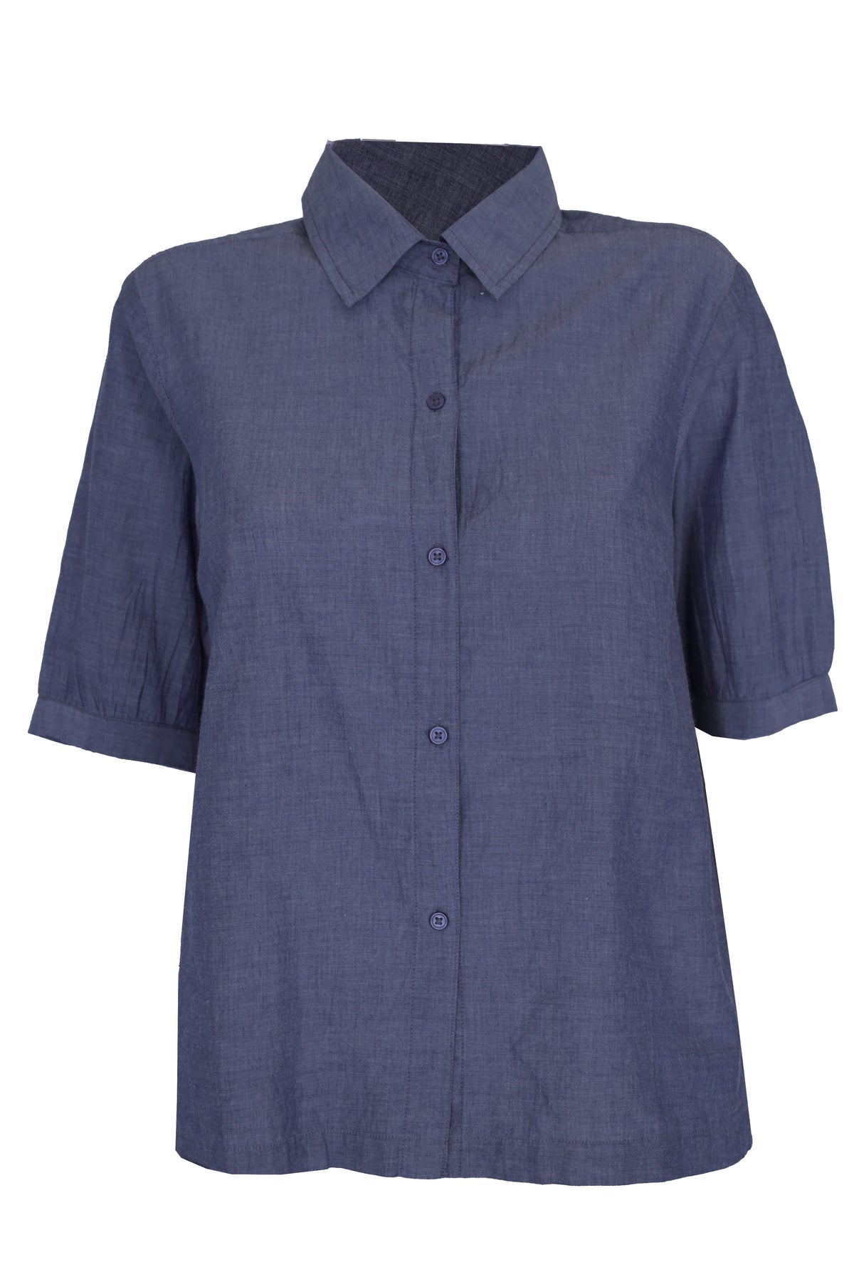 Danesyren SS Chambrey Shirt Indigo
