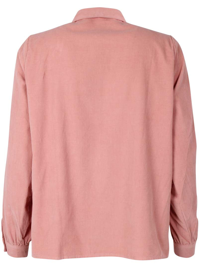 Danerosemary Cord Shirt Antique Rose