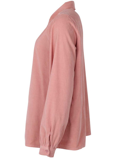 Danerosemary Cord Shirt Antique Rose