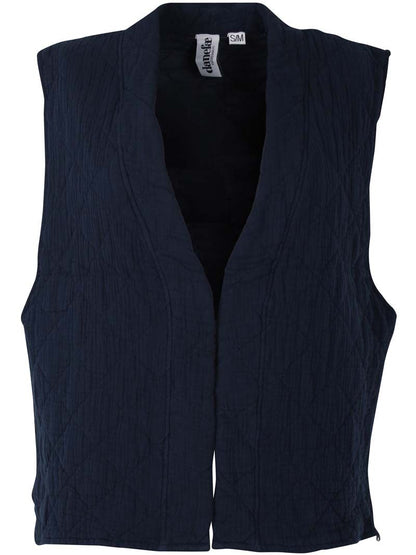 Danevibeke Quilt Vest Dk Navy