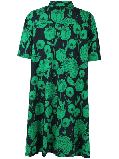 Dananemone Modal Dress Dark Navy HORTENSIA