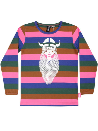 Bluse til børn med viking