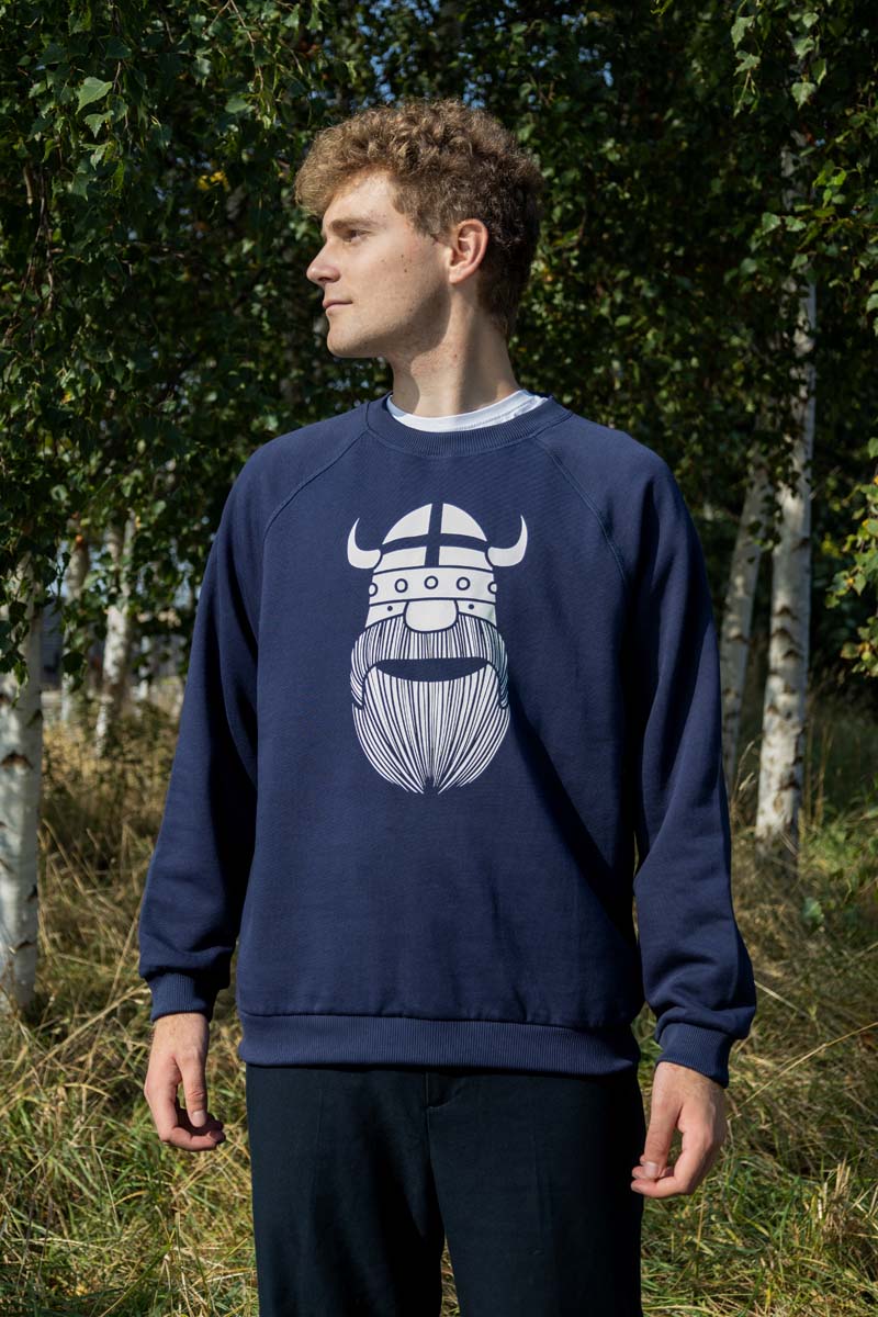 herre sweater med viking til mænd