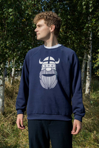 herre sweater med viking til mænd