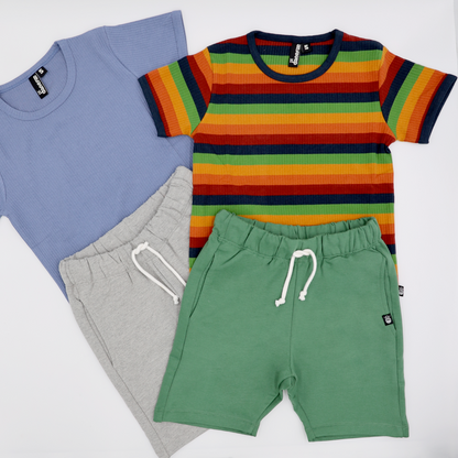 ESS - Cool Shorts HTHR Grey