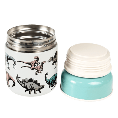 RL Food Flask Stainless Steel Prehistoric Land